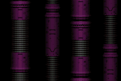 Purplish pillars