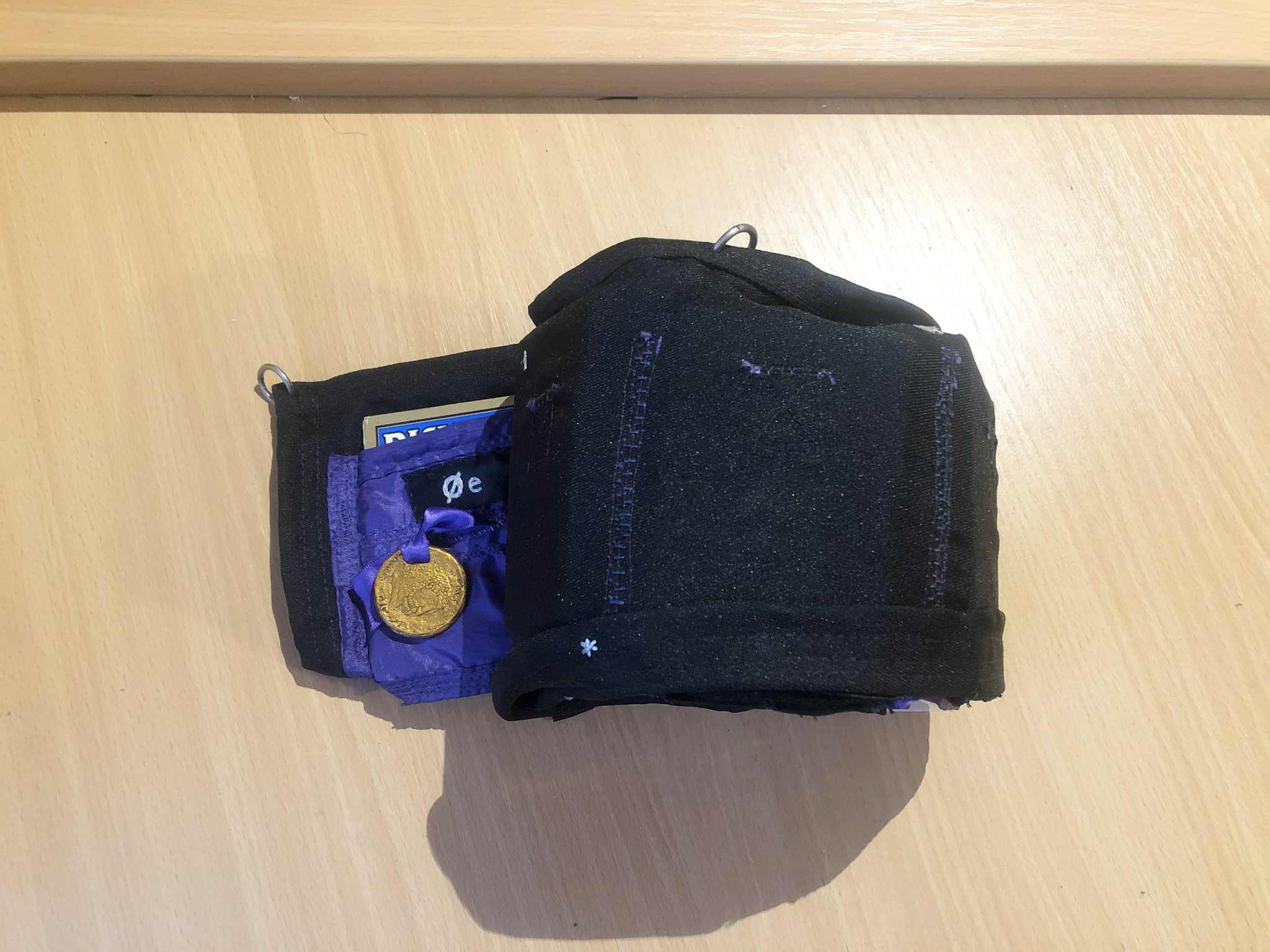 The deck folded up into one row tall, and coiled into a jellyroll style coil for transport purposes.